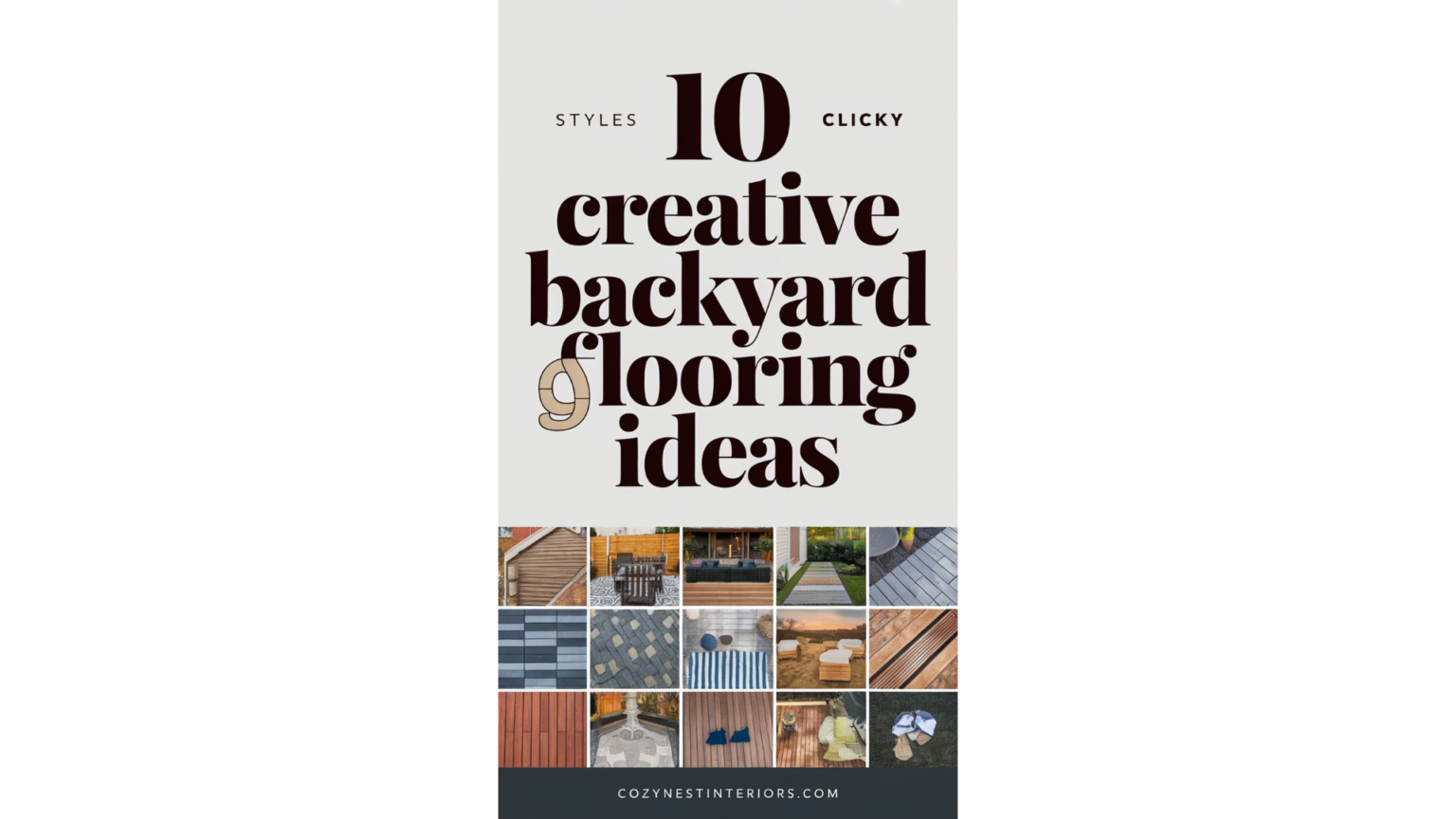 10 Creative Backyard Flooring Ideas to Transform Your Outdoor Space ...