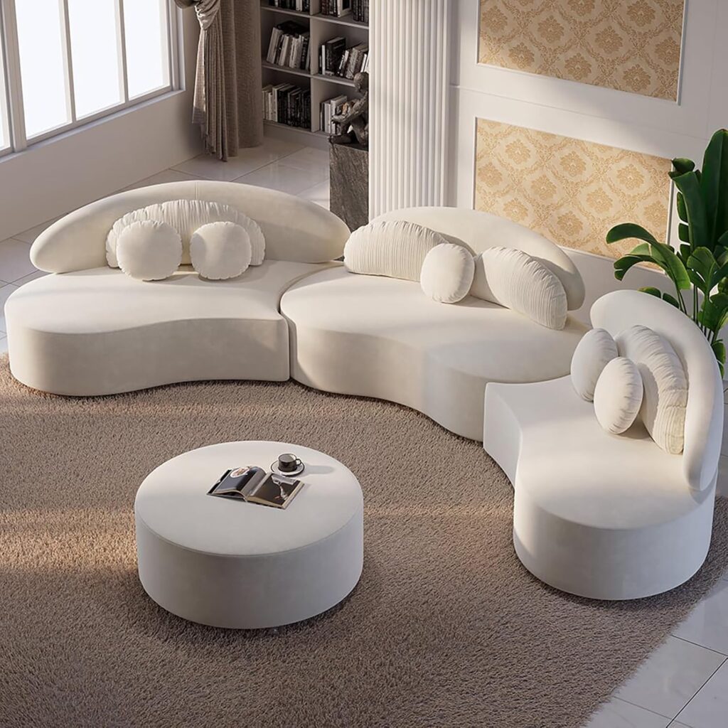 best curved sofa