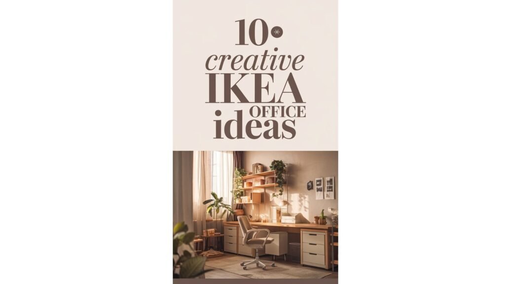 10 Creative Ikea Office Ideas for a Stylish Workspace ...