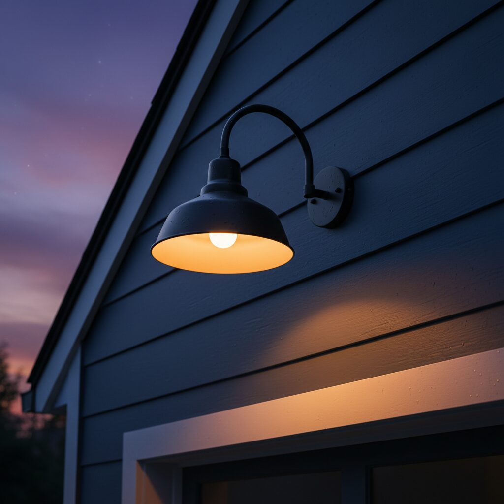 exterior garage light ideas