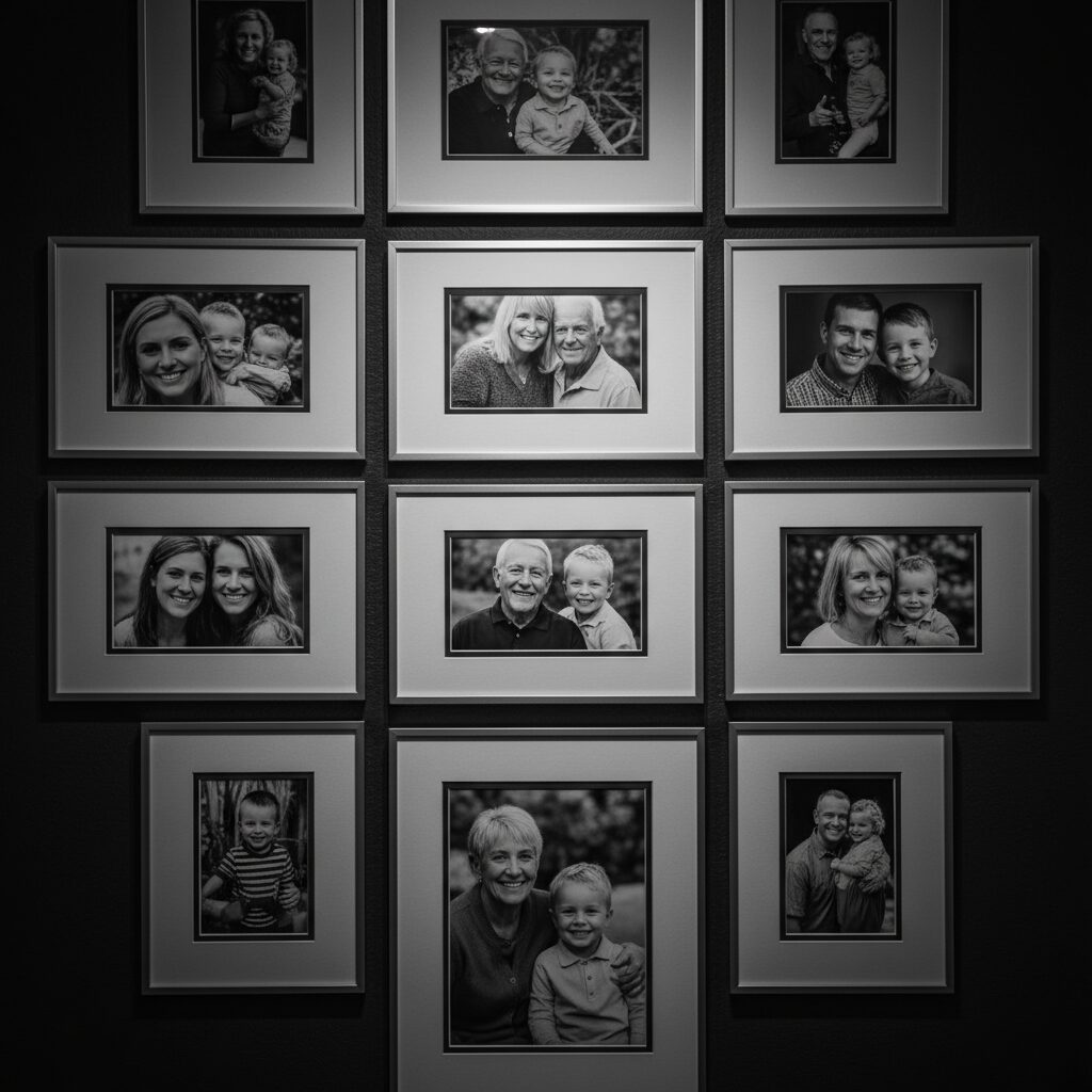 family photo wall gallery ideas