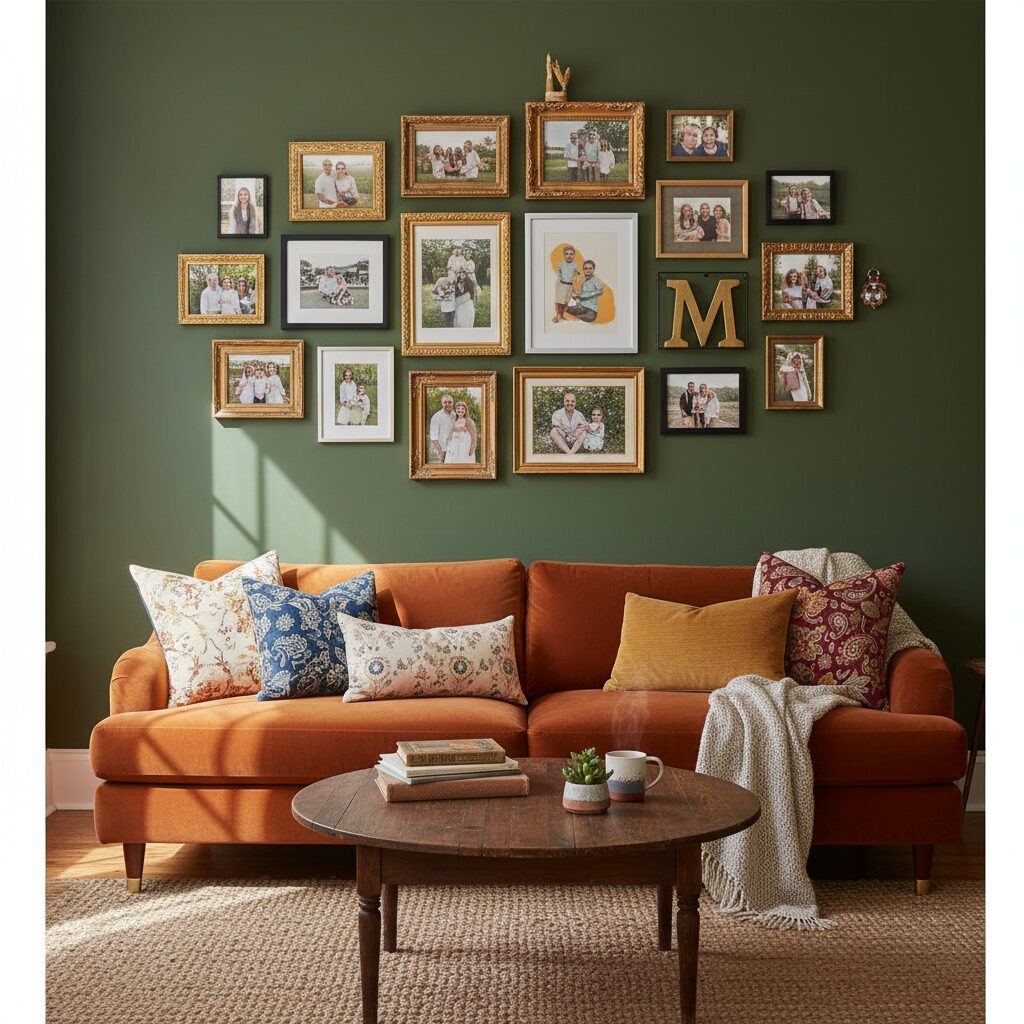 family photo wall layouts