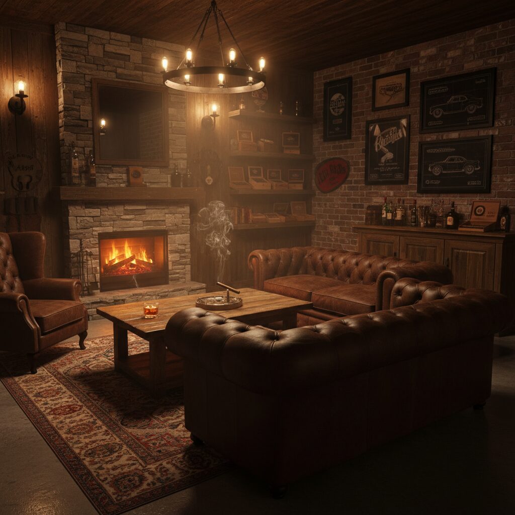 man cave garage ideas