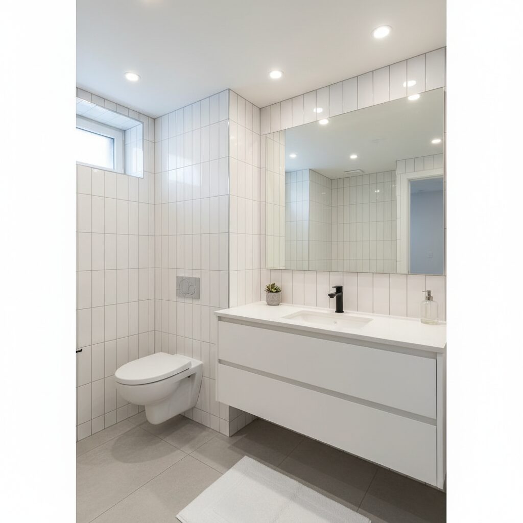 ideas for a basement bathroom