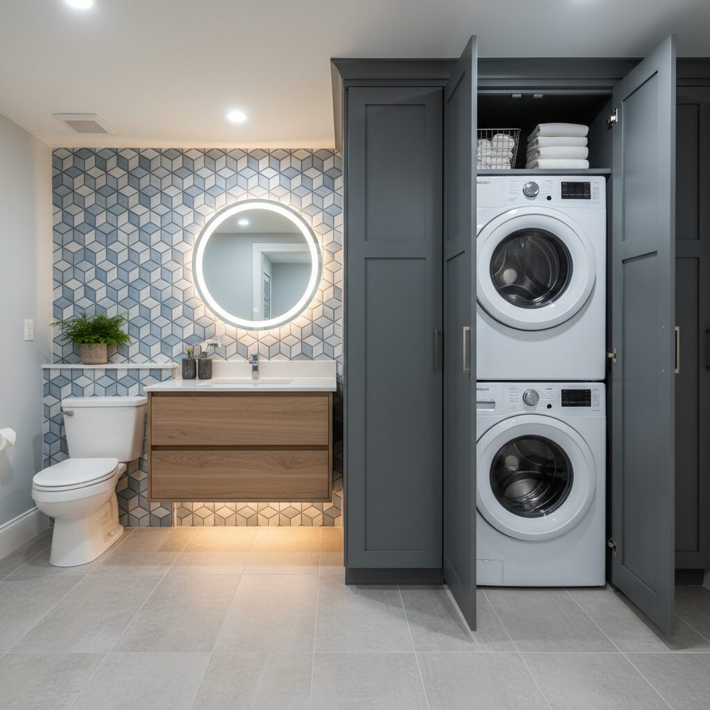 small bathroom ideas for basement