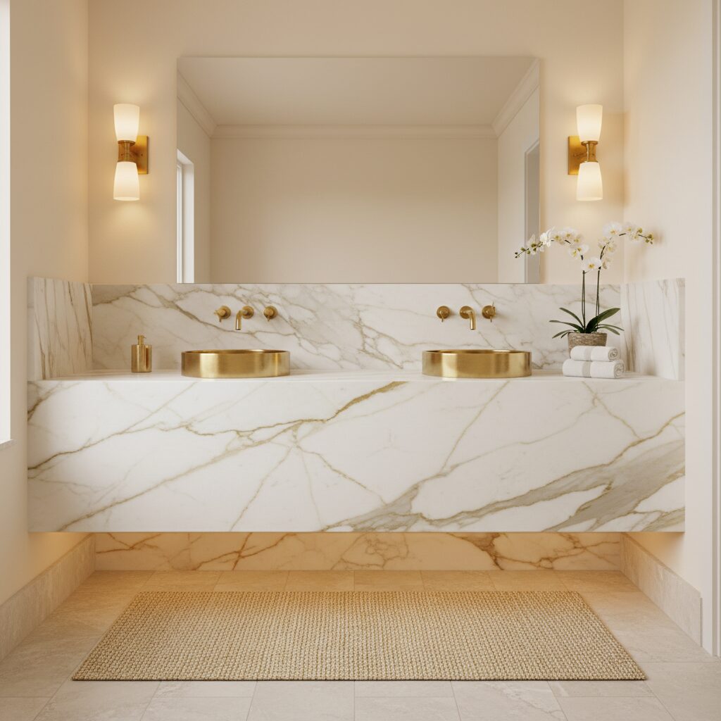 marble bathroom decor ideas