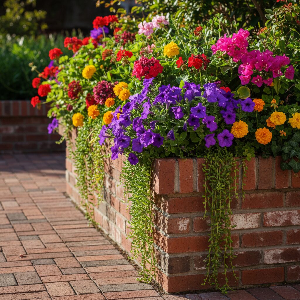 red brick patio ideas