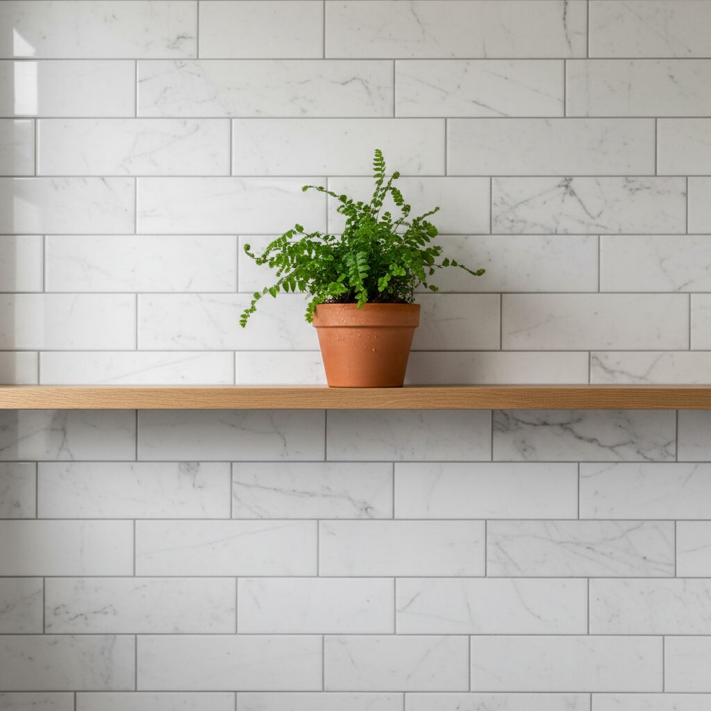 bathroom ideas white marble