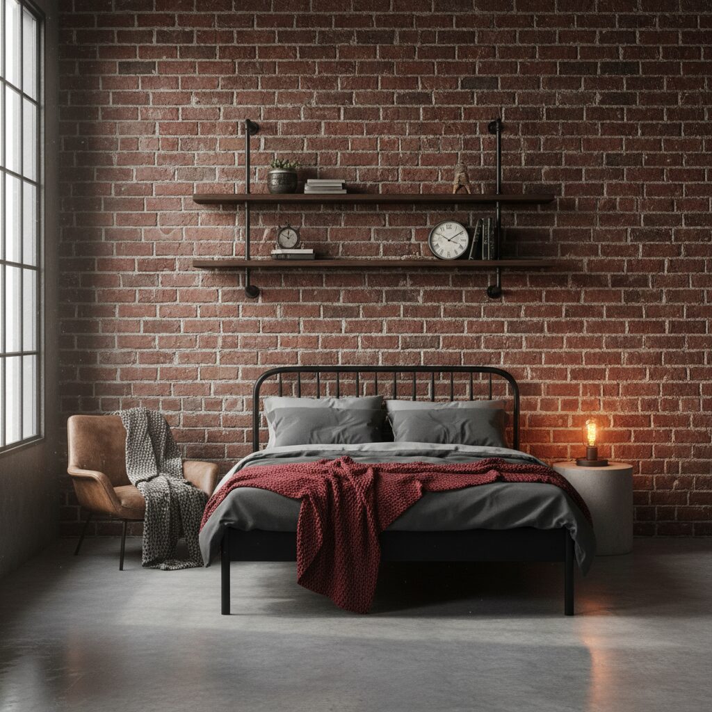 red and black room painting ideas