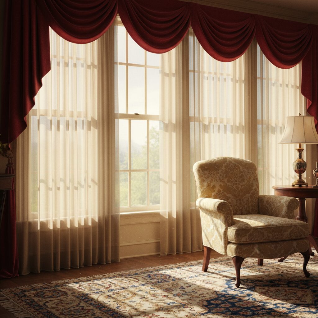 Living Room Valance Ideas