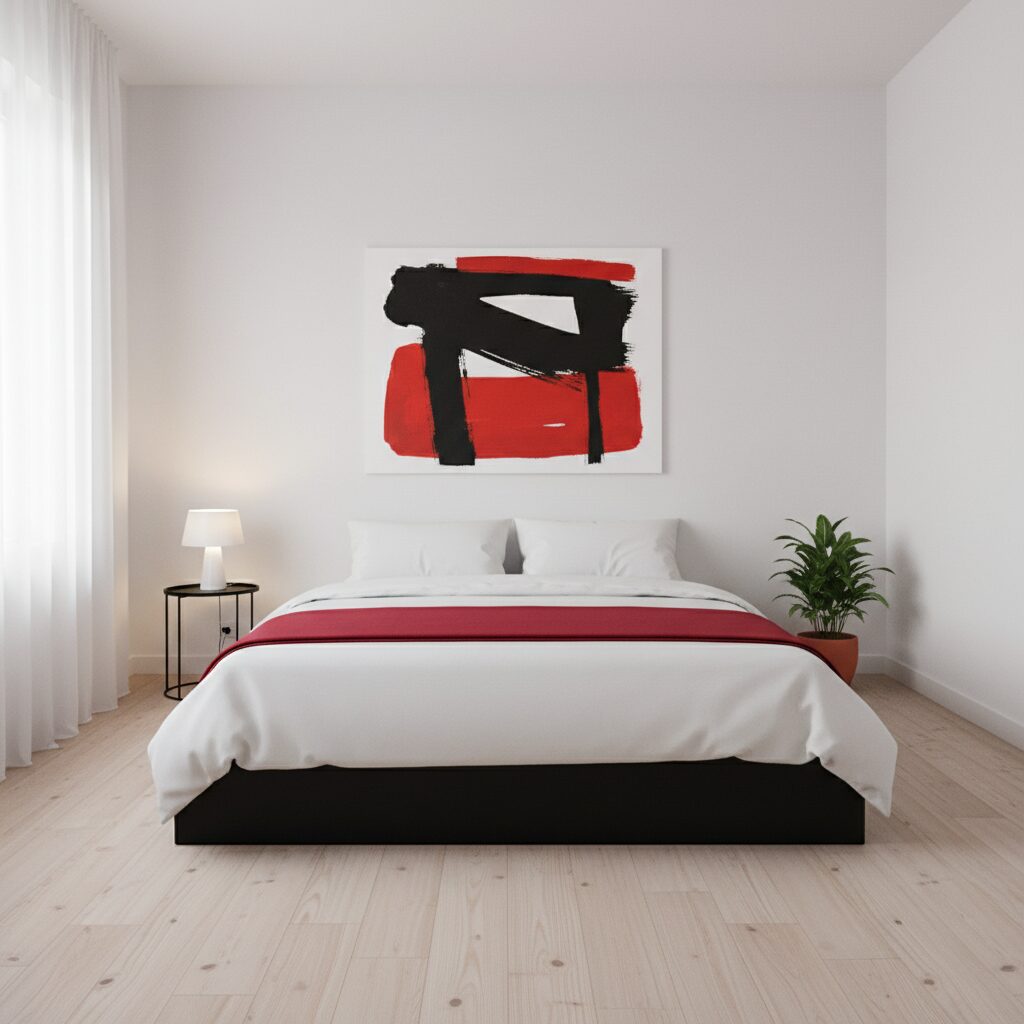 Red and Black Bedroom Ideas