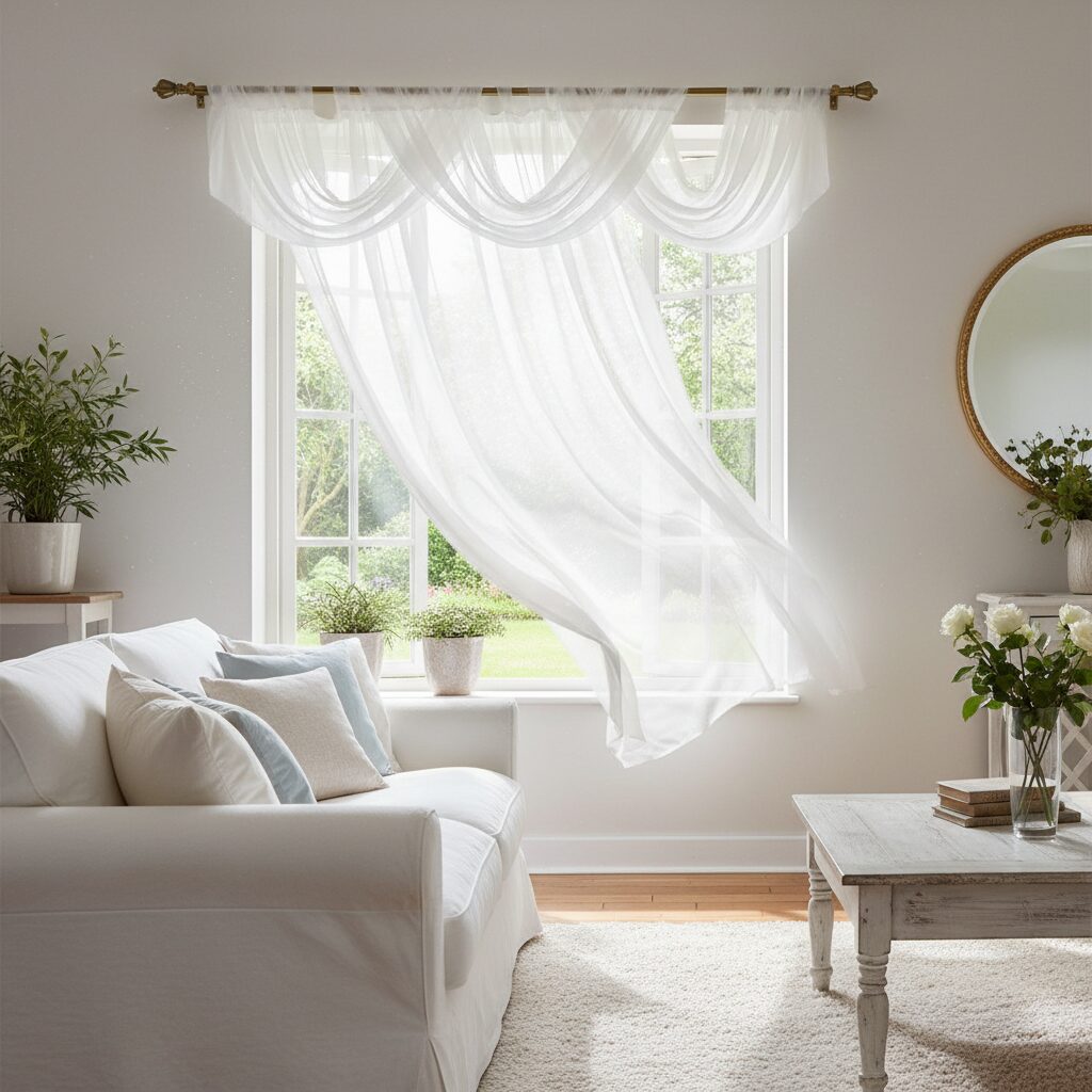 living room curtain decor ideas