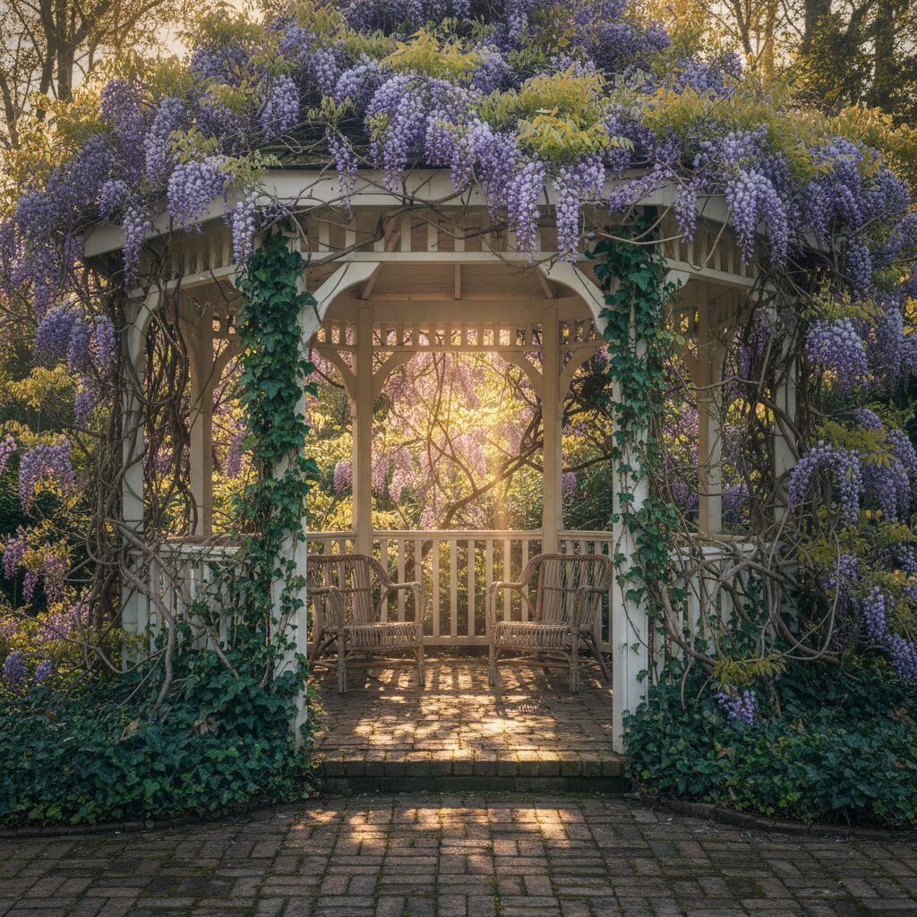 backyard landscaping ideas with gazebo