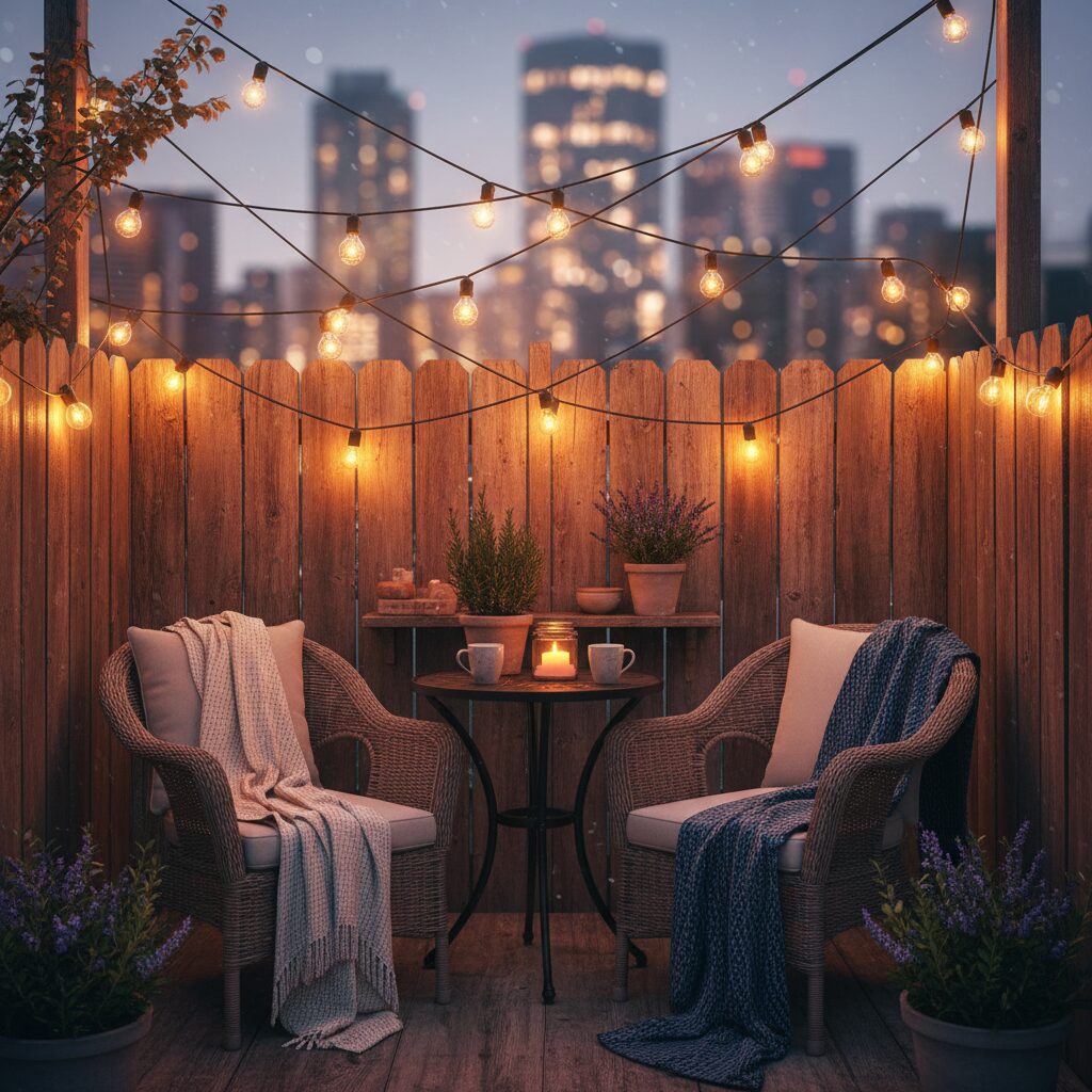 little patio set
