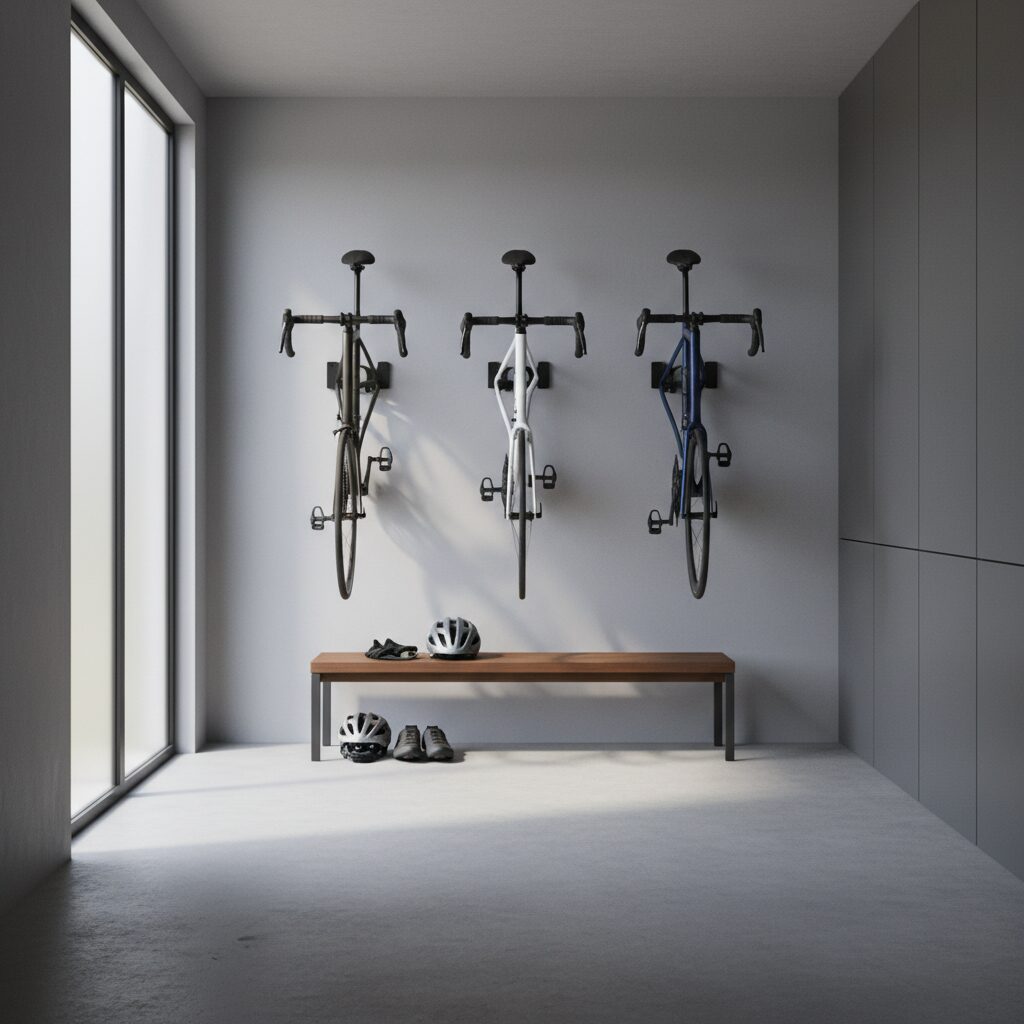 garage bike rack ideas