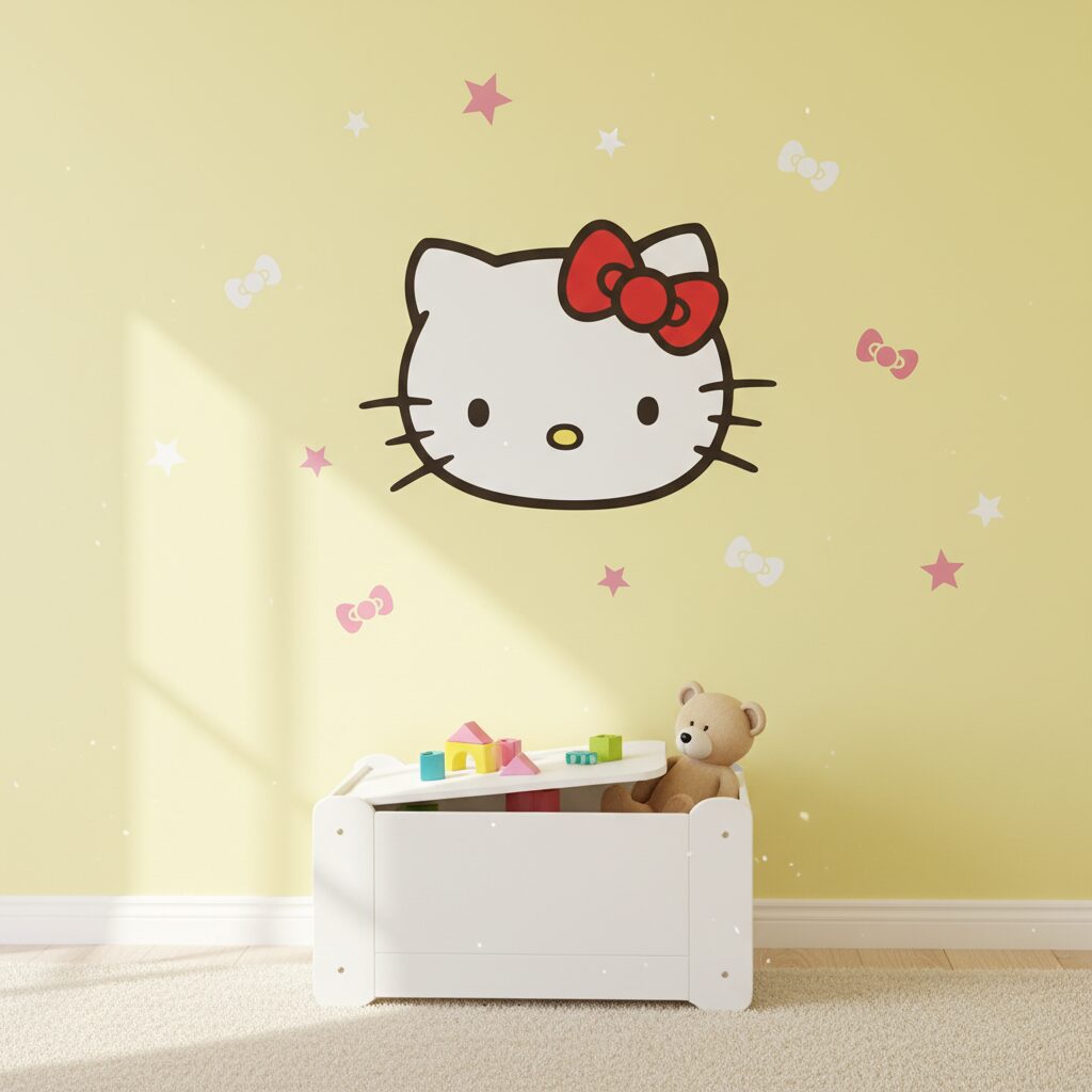 Hello Kitty Wall Decor Ideas
