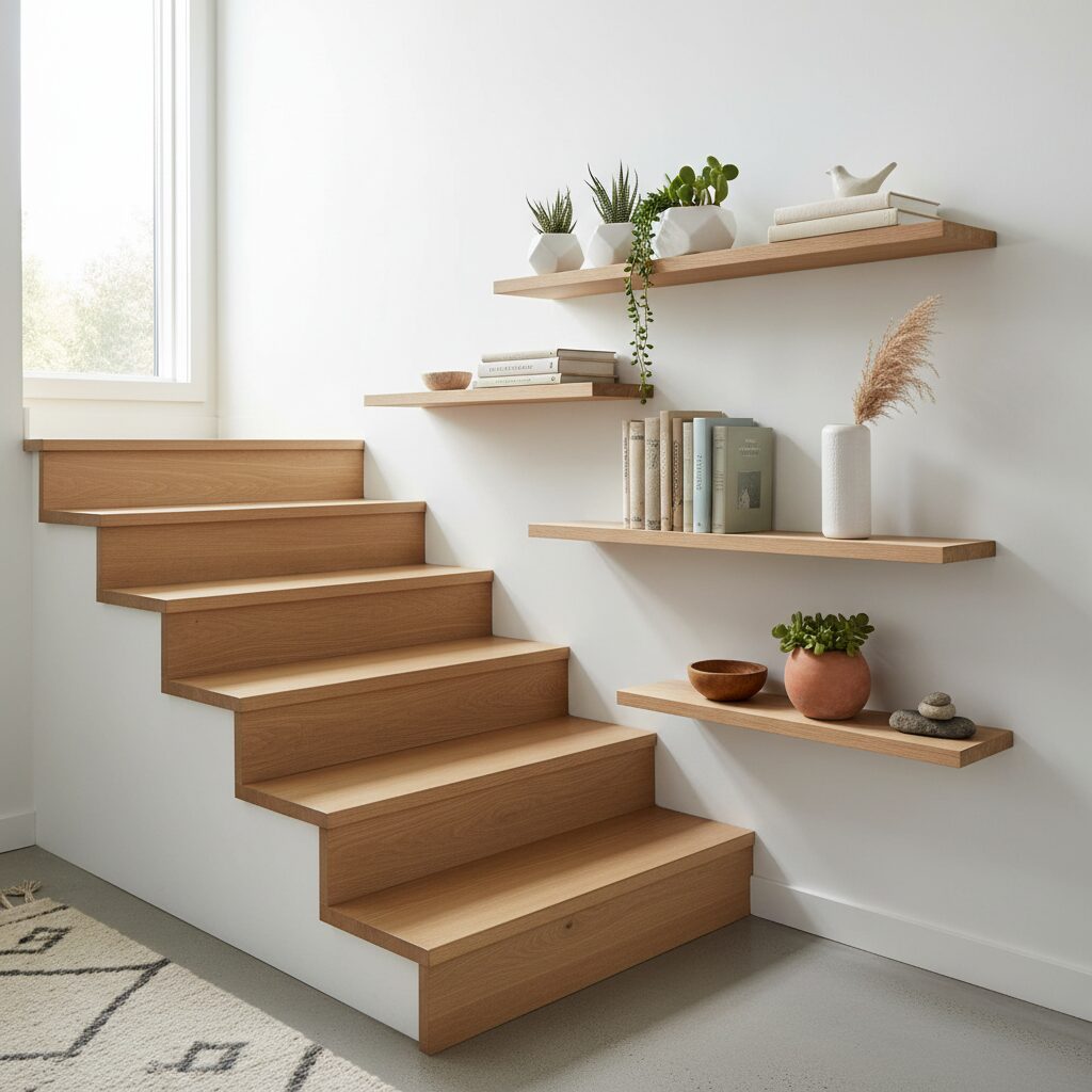 stairs wall decor ideas