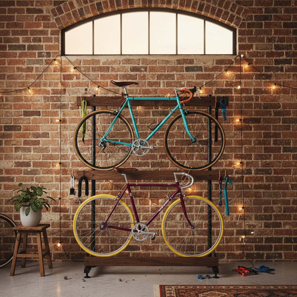 garage bike rack