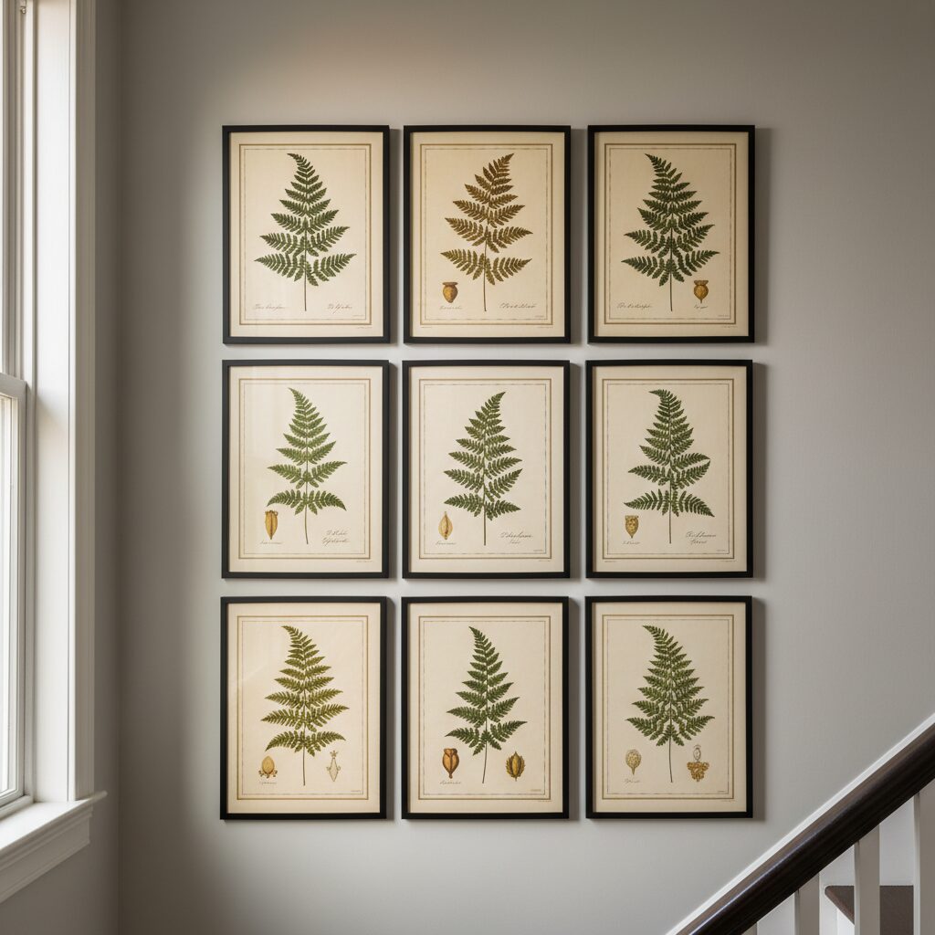 stairs wall decor ideas