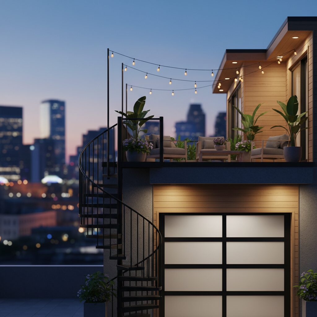 garage floor plans with apartment above