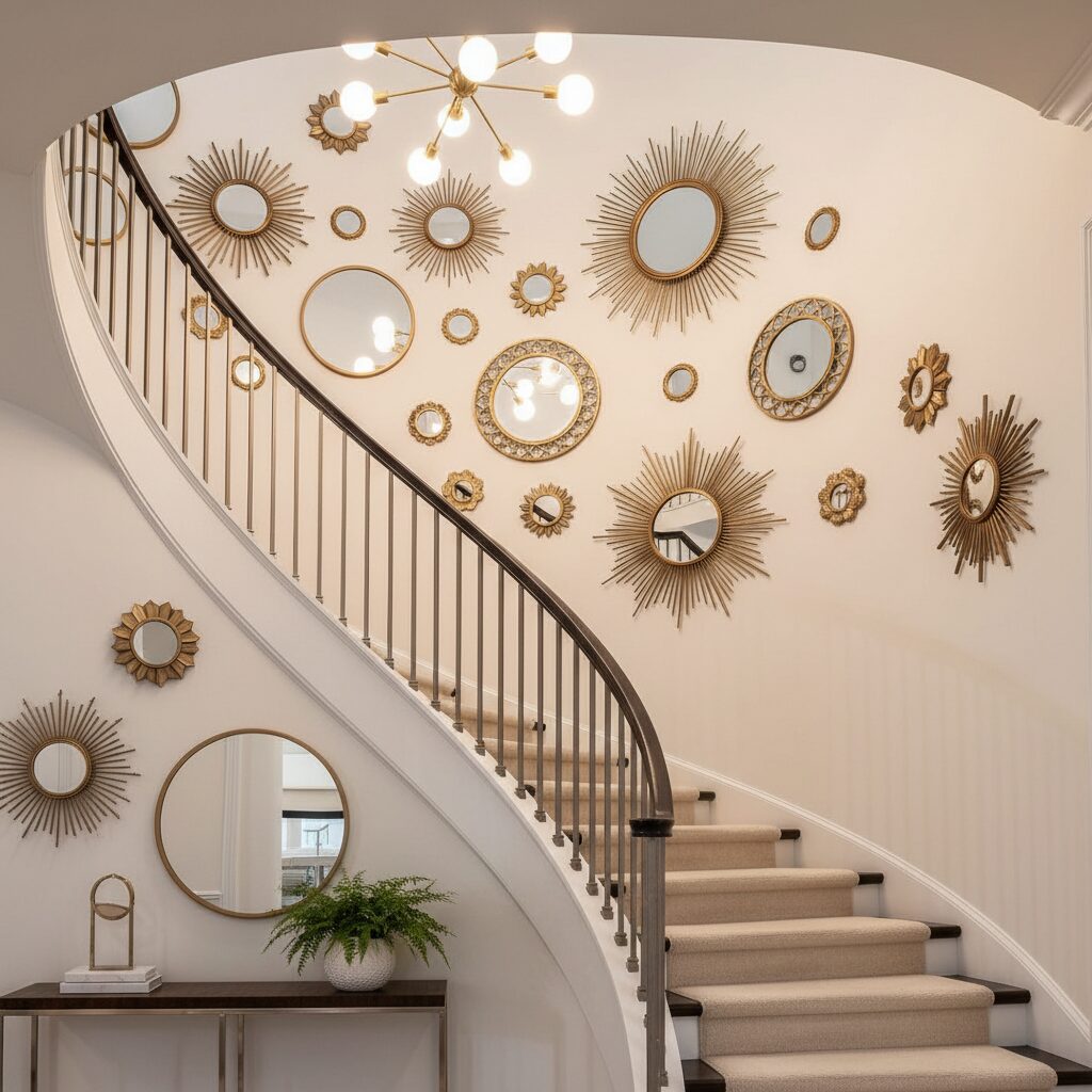 stairs wall decor ideas
