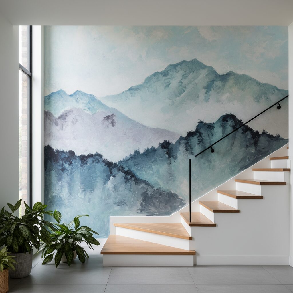 stairs wall decor ideas