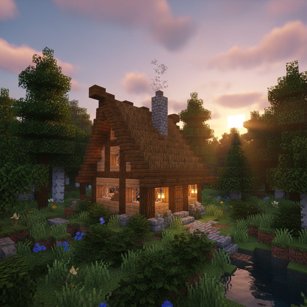 Minecraft Roof Ideas