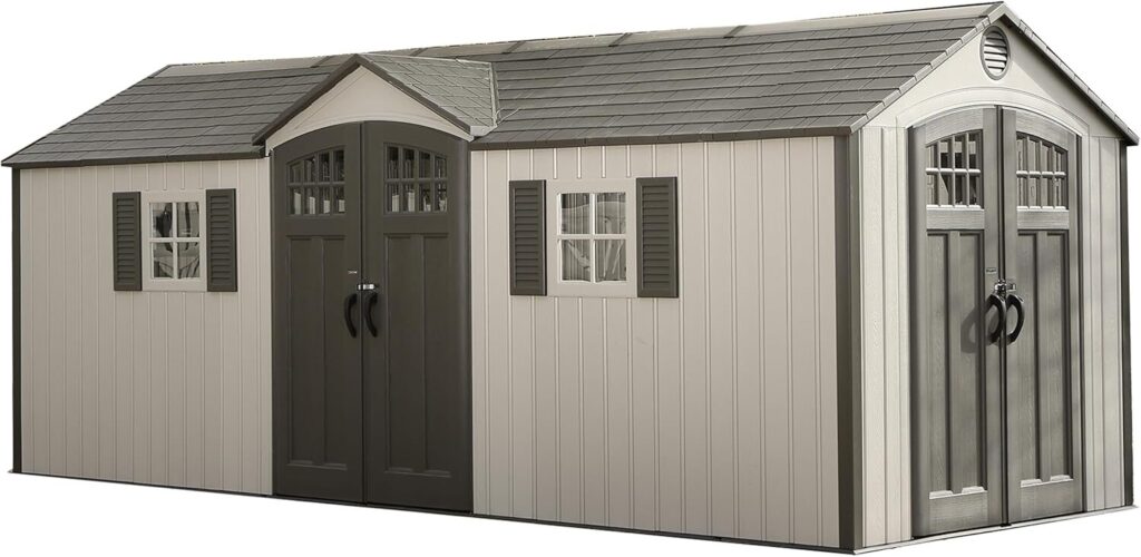 Outdoor Storage Shed with Floor