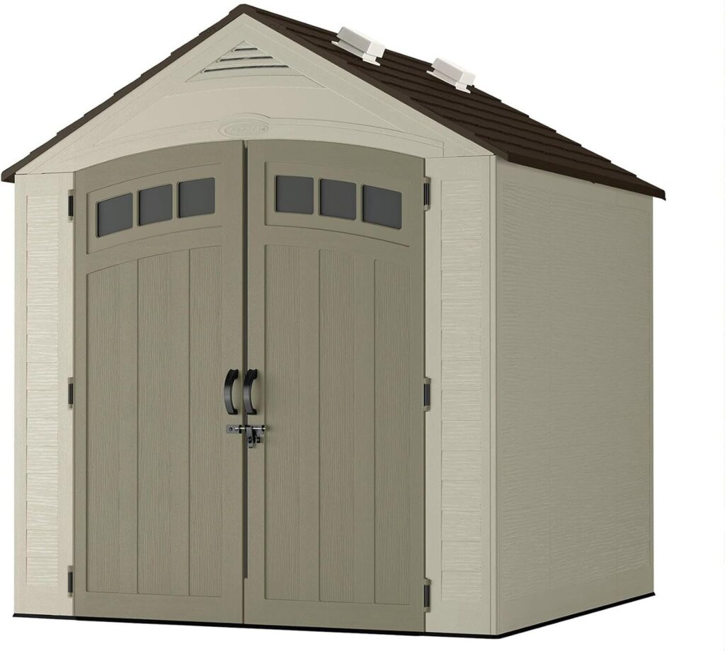 Outdoor Storage Shed with Floor