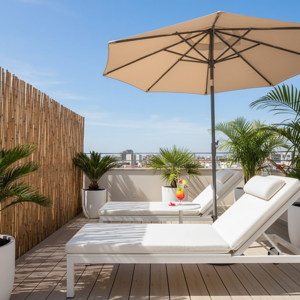 patio roof riser ideas