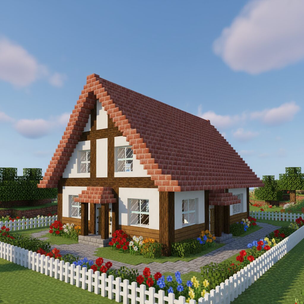 Minecraft Roof Ideas