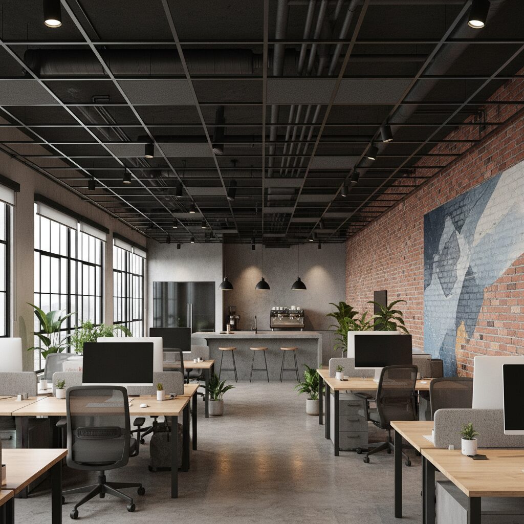 black patches on ceiling