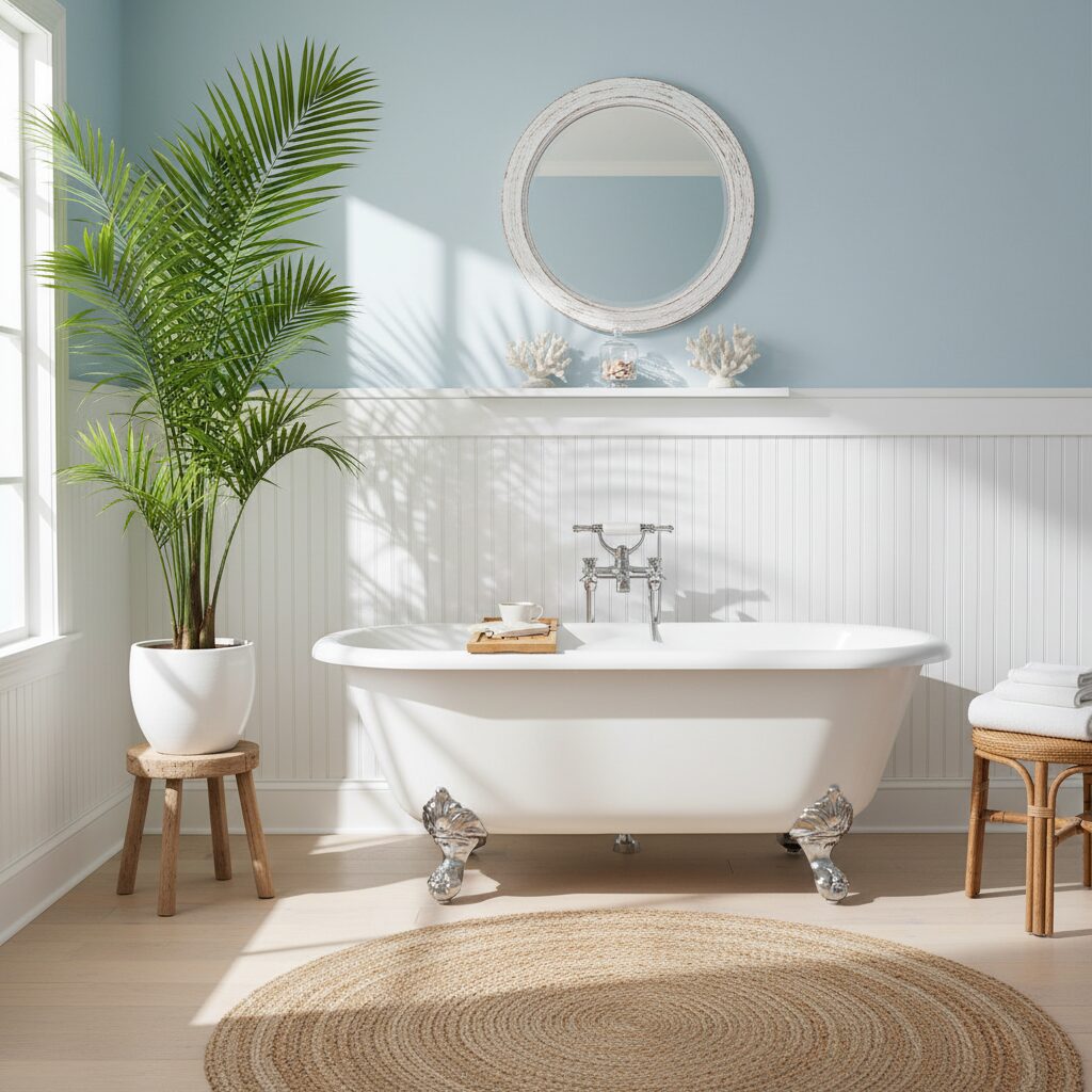 wood paneling for bathroom walls