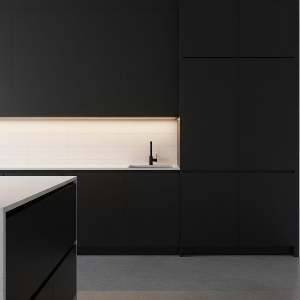 kitchen ideas with black granite