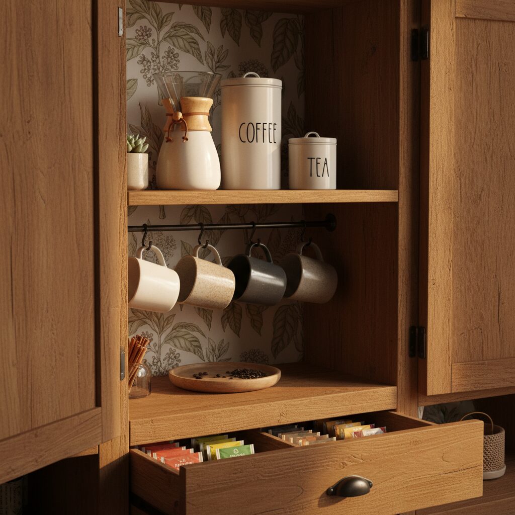 deep kitchen cabinet organization ideas