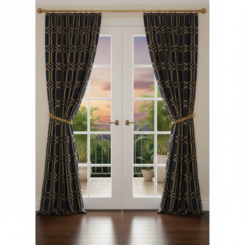 French Door Curtain Ideas