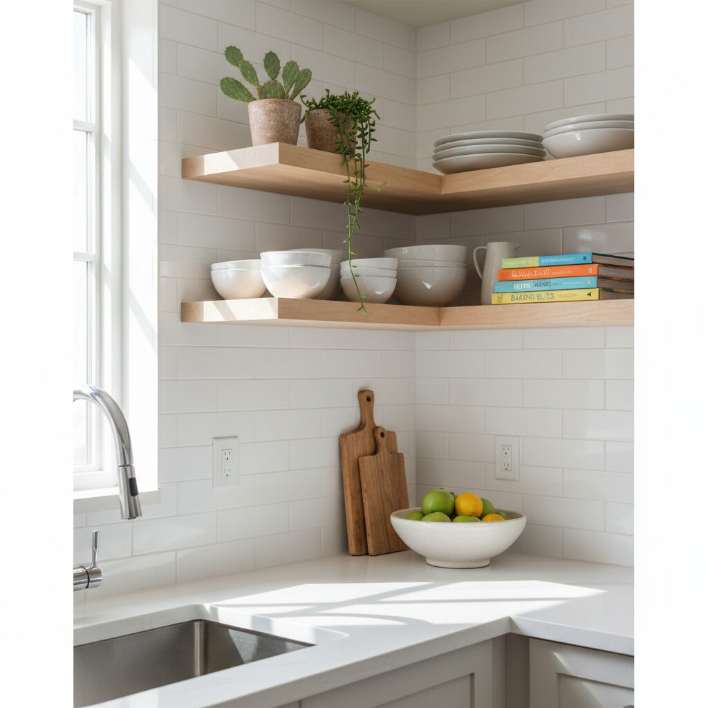 kitchen cabinet ideas for corner