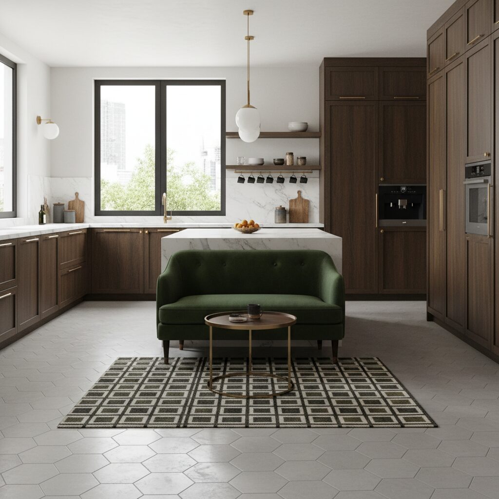 open kitchen lounge ideas