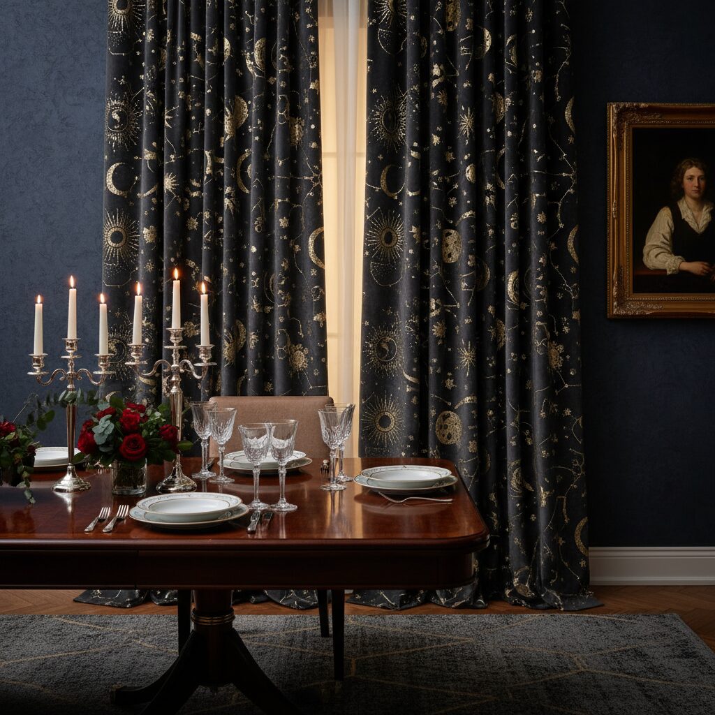 gothic curtain ideas