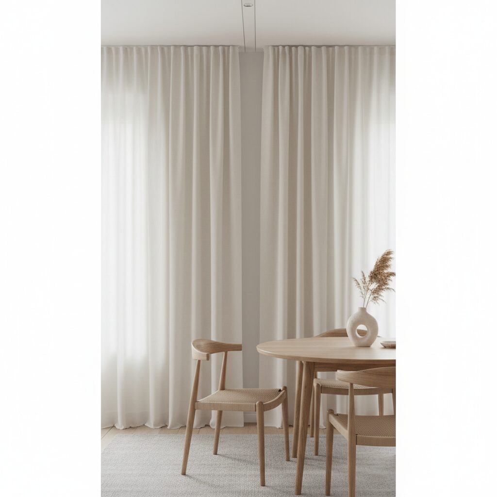 floor to ceiling curtains