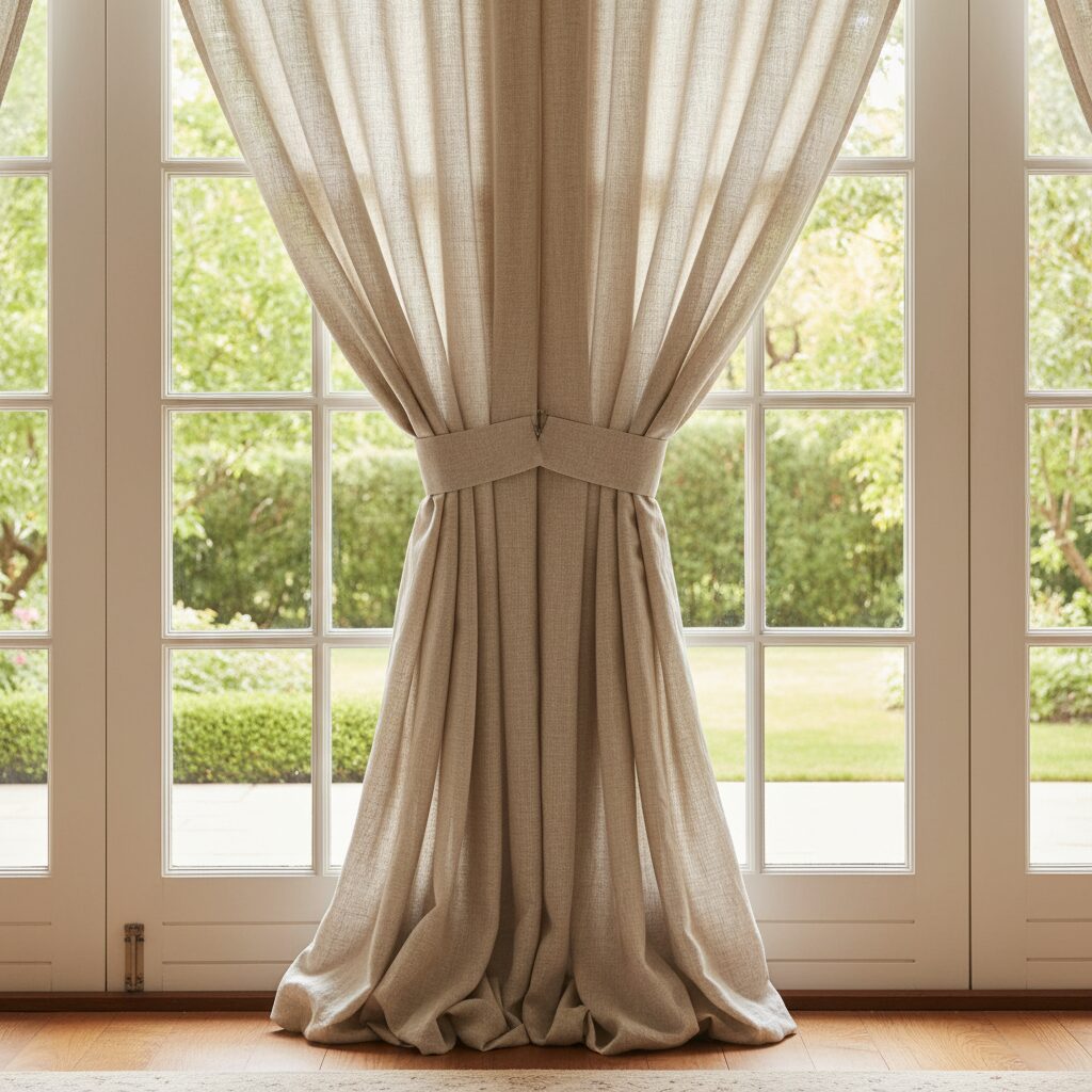 French Door Curtain Ideas
