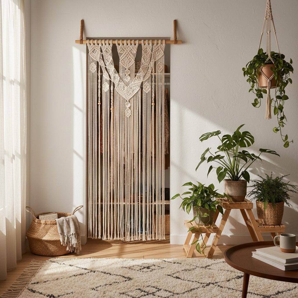 closet curtain ideas