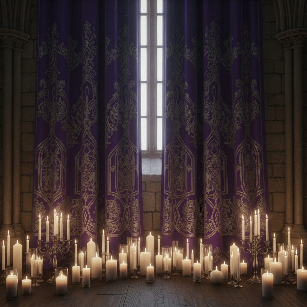 gothic curtains ideas