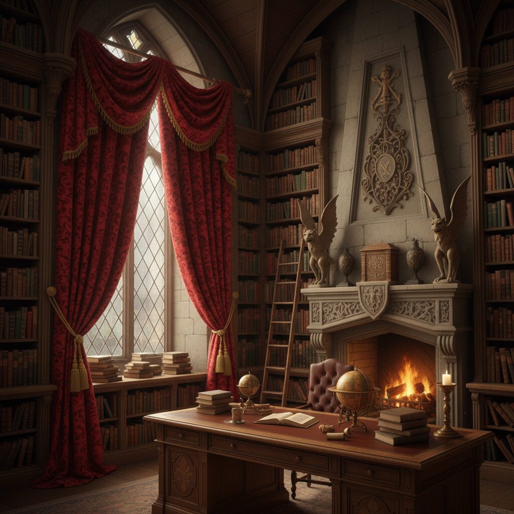 gothic curtains ideas