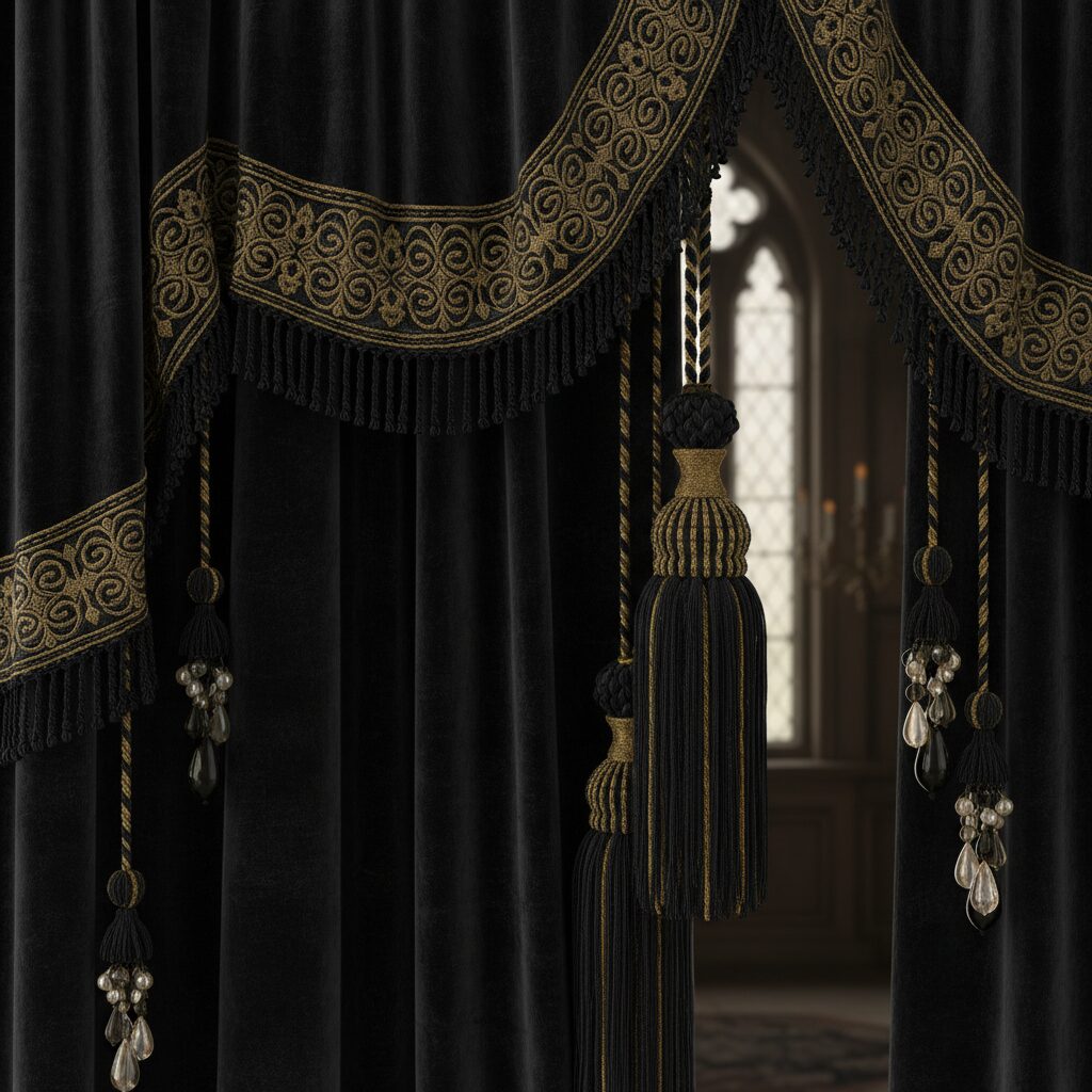 gothic curtains