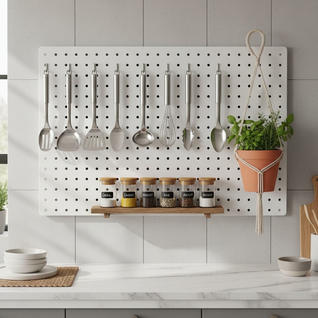 ikea peg board ideas