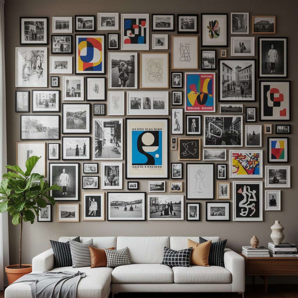 High Wall Decorating Ideas