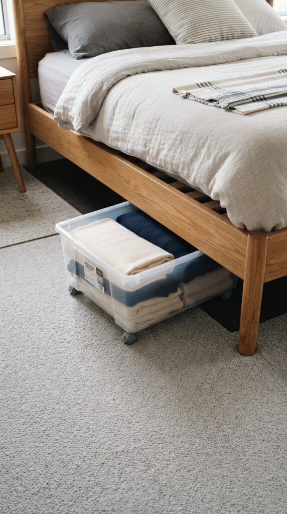 under bed storage solutions